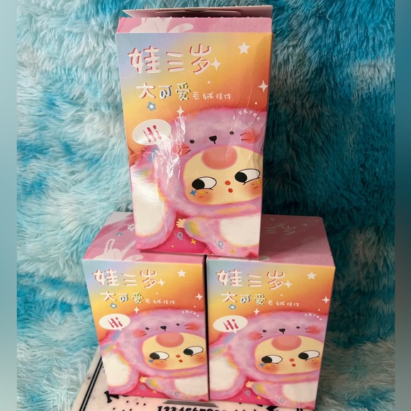 Baby Three Other - BUNDLE OF THREE BABY THREE BIG CUTE PLUSH PENDANT BLIND BOX